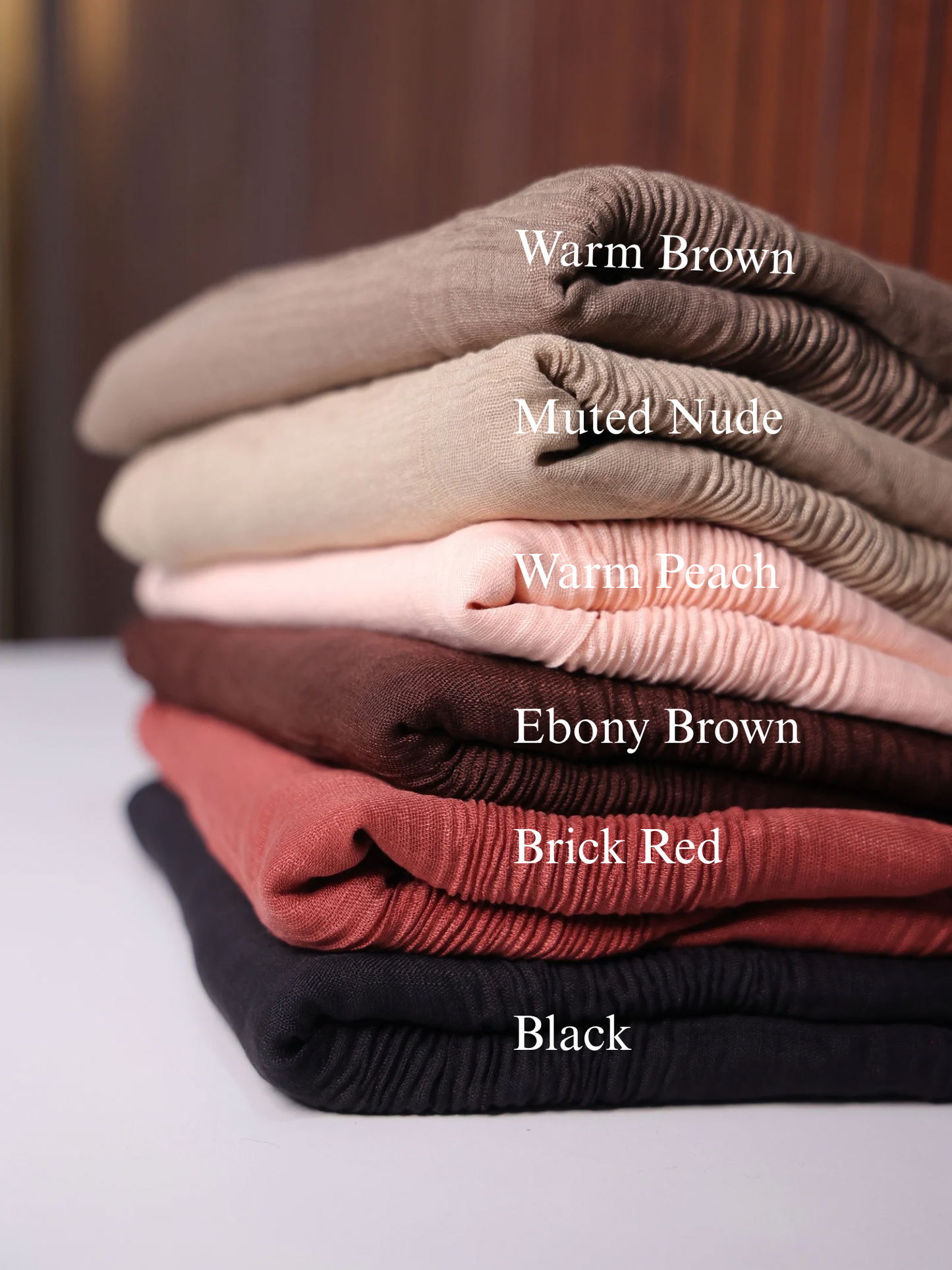 Tassels Cotton Textured Hijabs