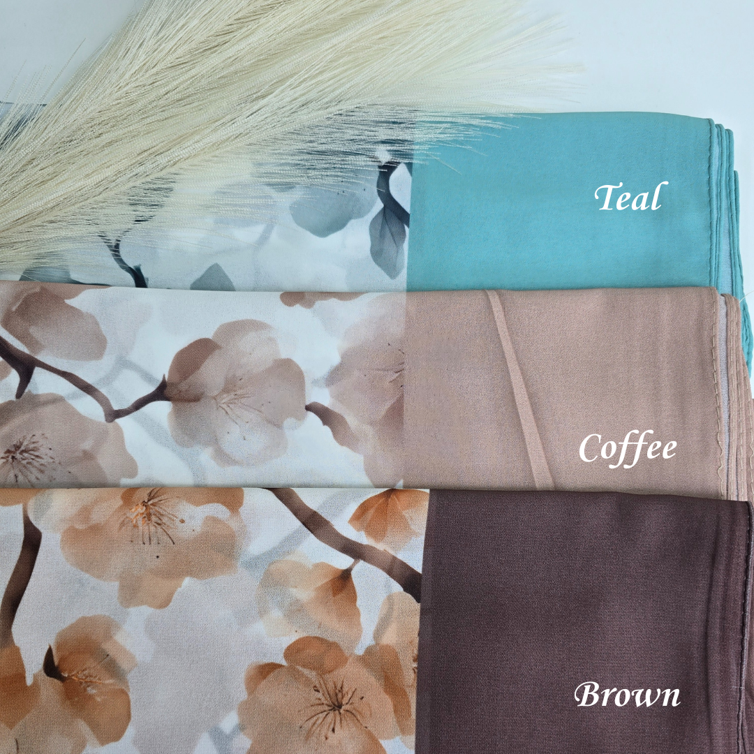 Zera Chiffon Printed Hijabs