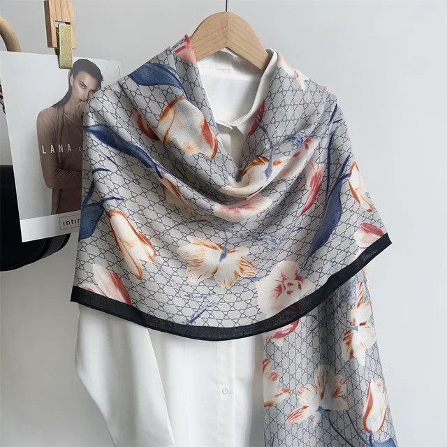 Everyday Viscose Scarf for Modest Fashion – Charcoal Grey Finish