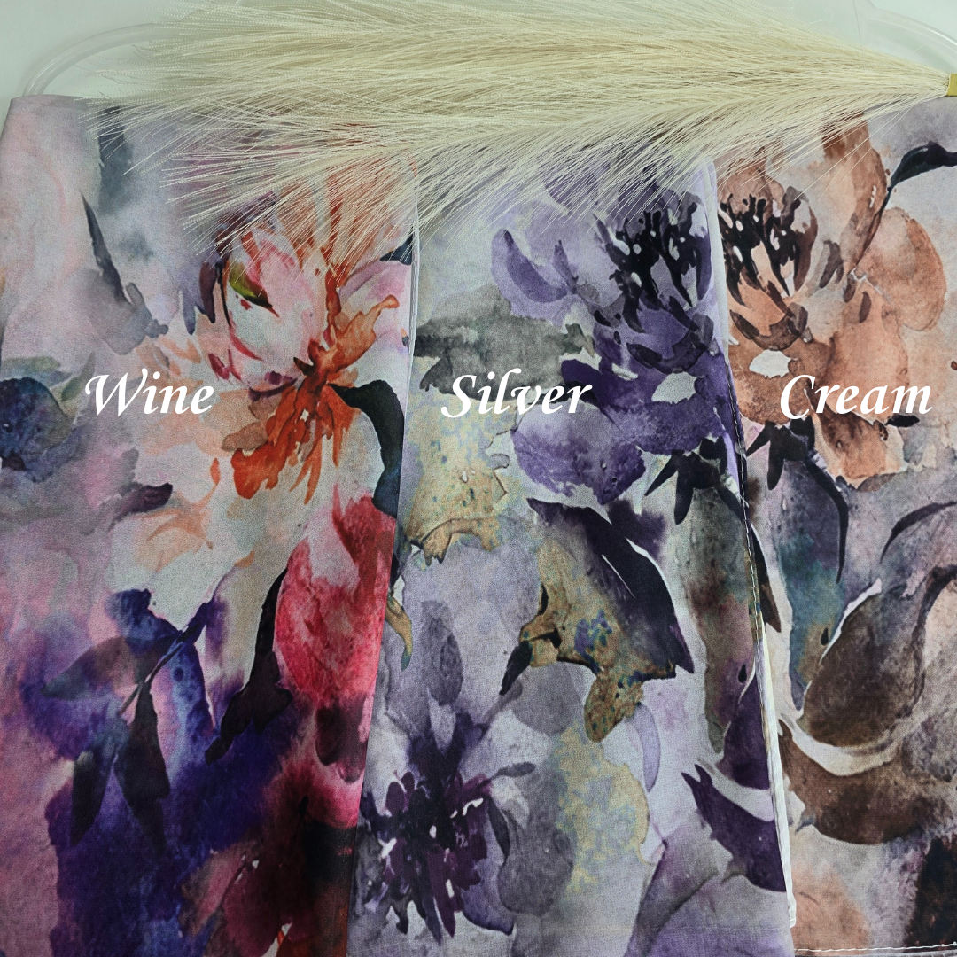 Zera Chiffon Printed Hijabs