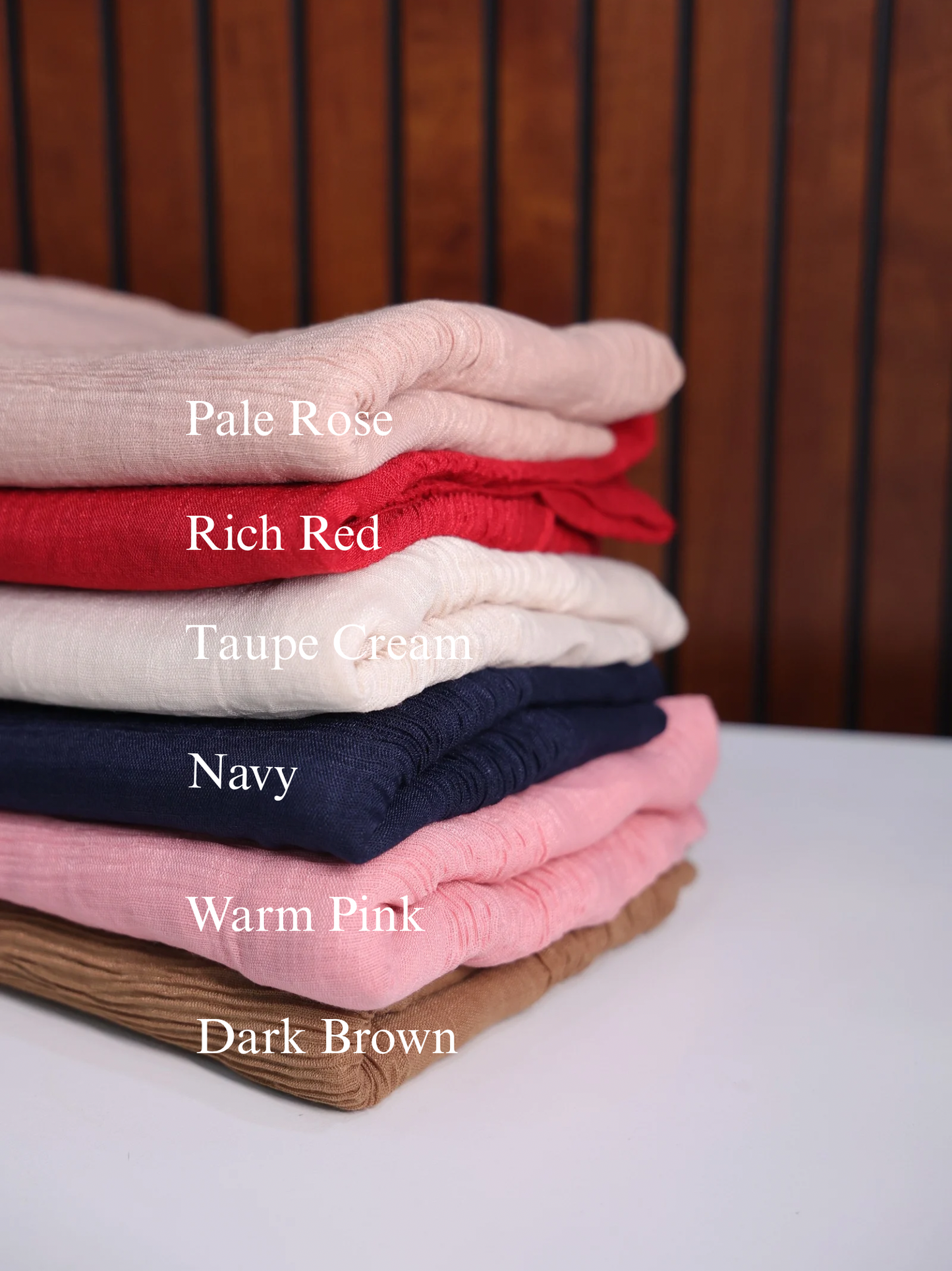 Tassels Cotton Textured Hijabs