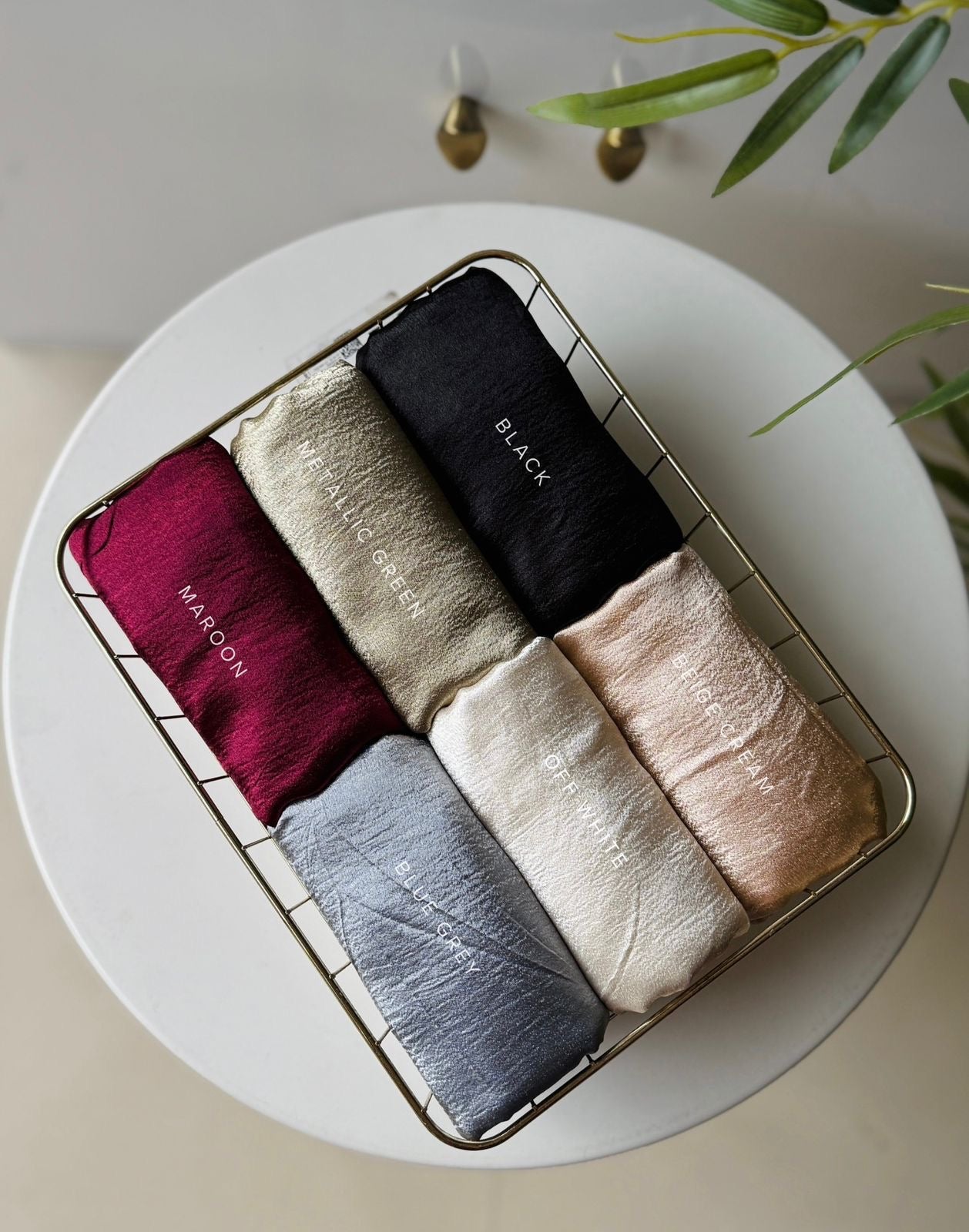 Zera Luxe Satin Hijabs