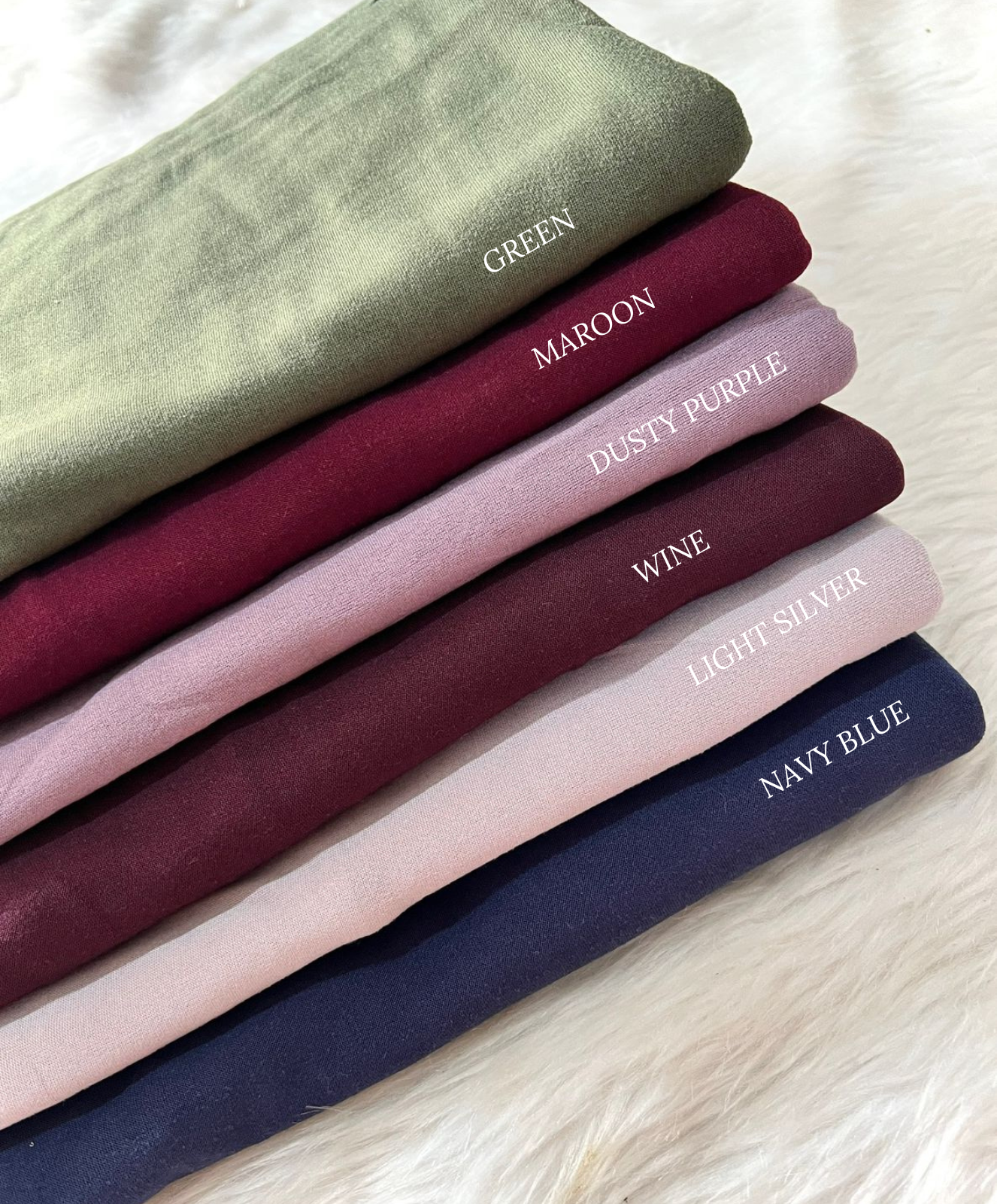 Yusraa Bamboo Jersey Hijabs Summer