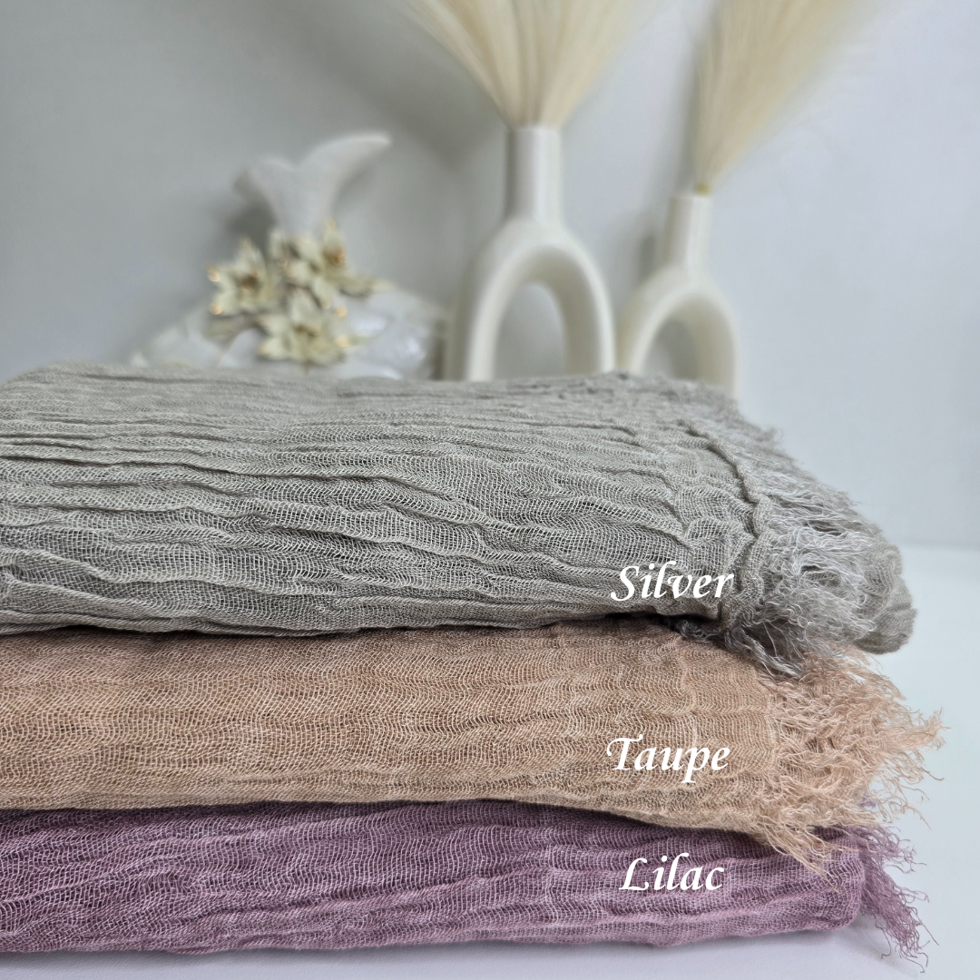 Crush Cotton Hijabs – coffee Cotton Cotton Hijabs