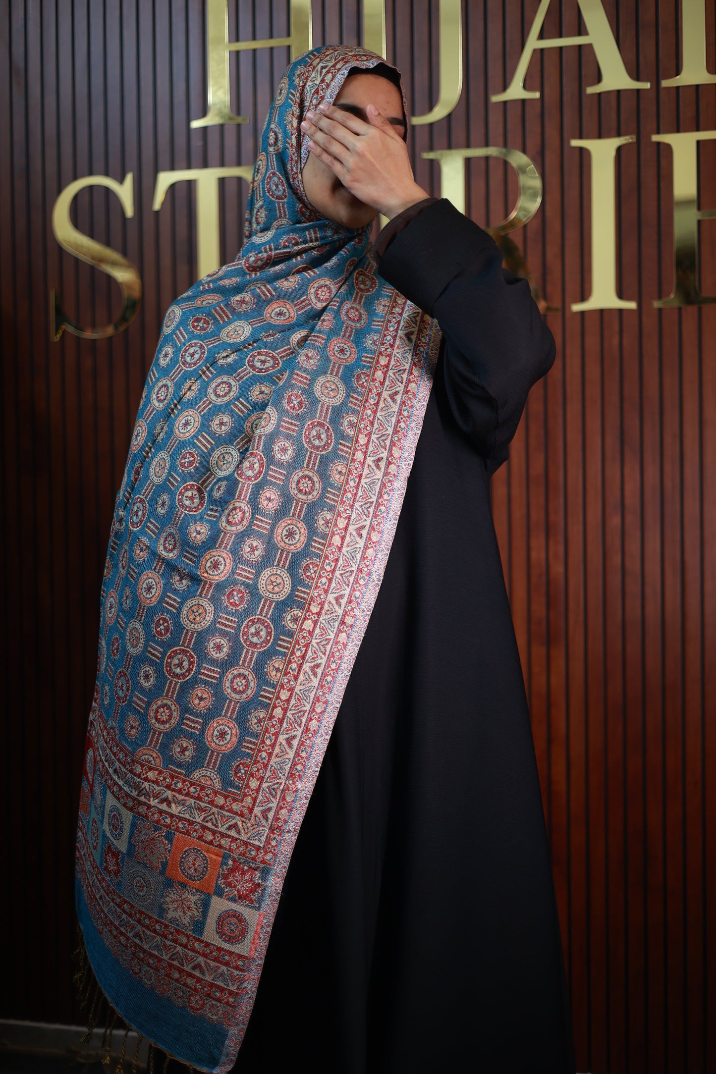 022 Premium Woven Pashmina Shawl Wrap Scarf