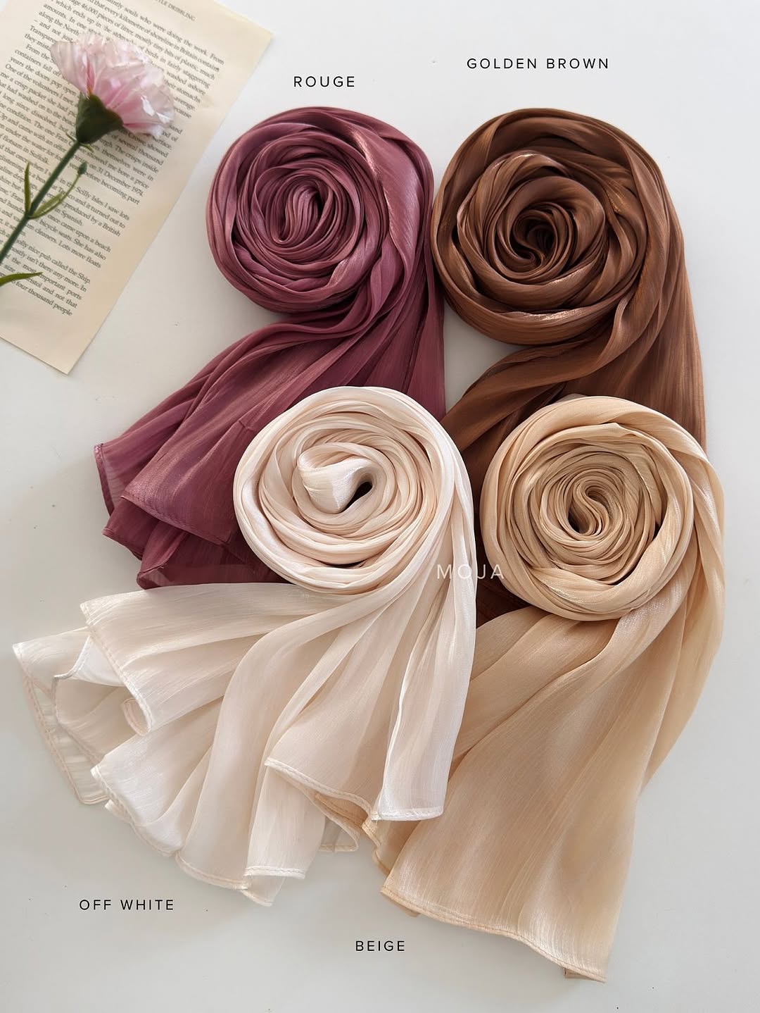 Moja Organza Shimmer Hijabs