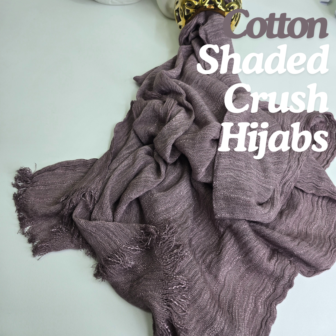 Crush Shaded Cotton Hijabs