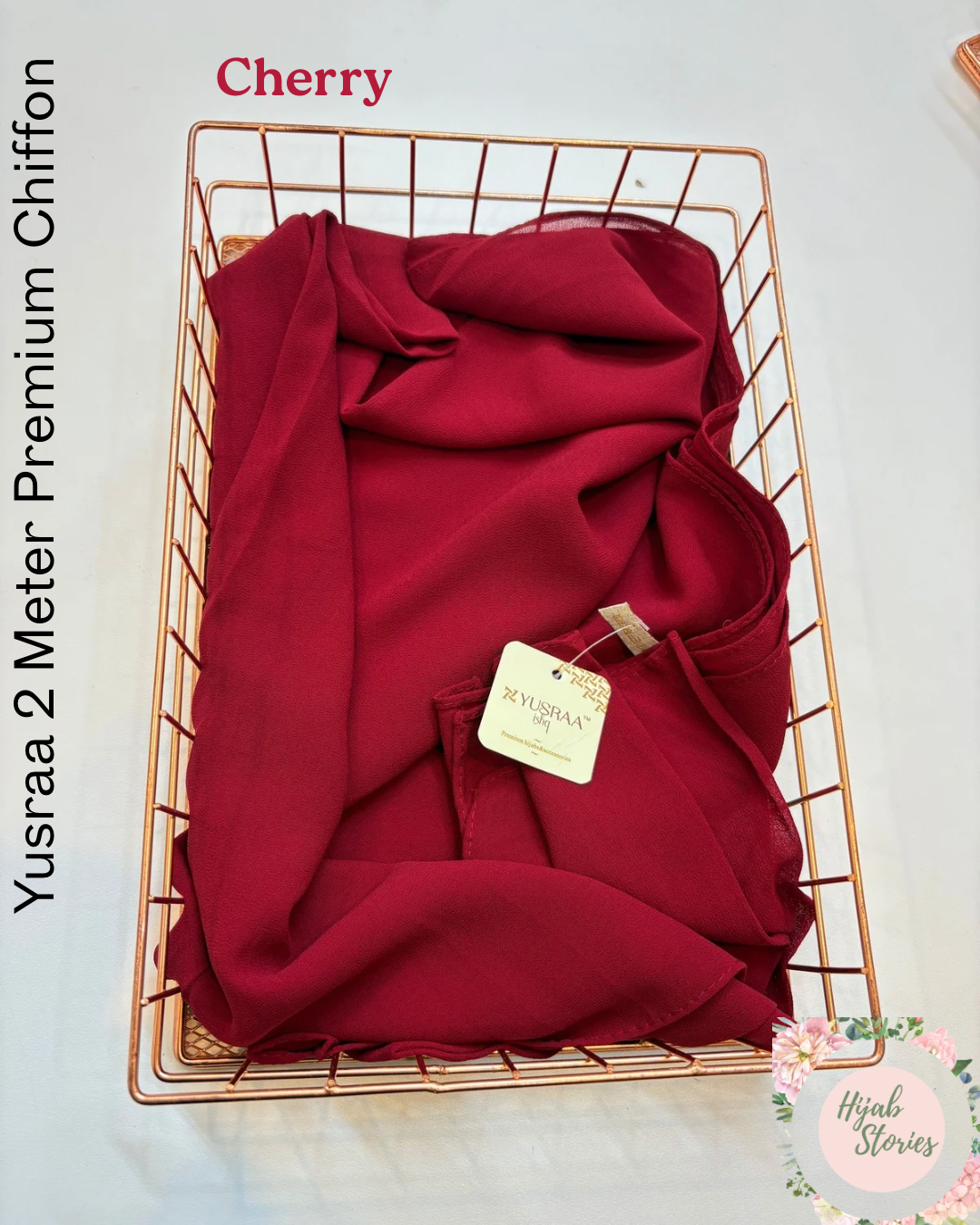 Cherry Yusraa 2 Meter Chiffon Hijabs