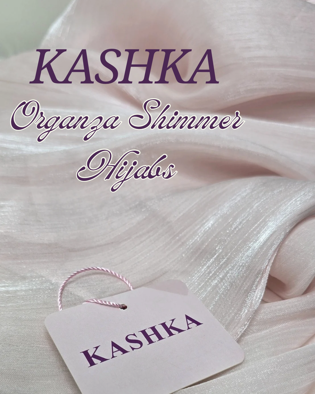 Organza Shimmer Hijabs Summer 25 Edition