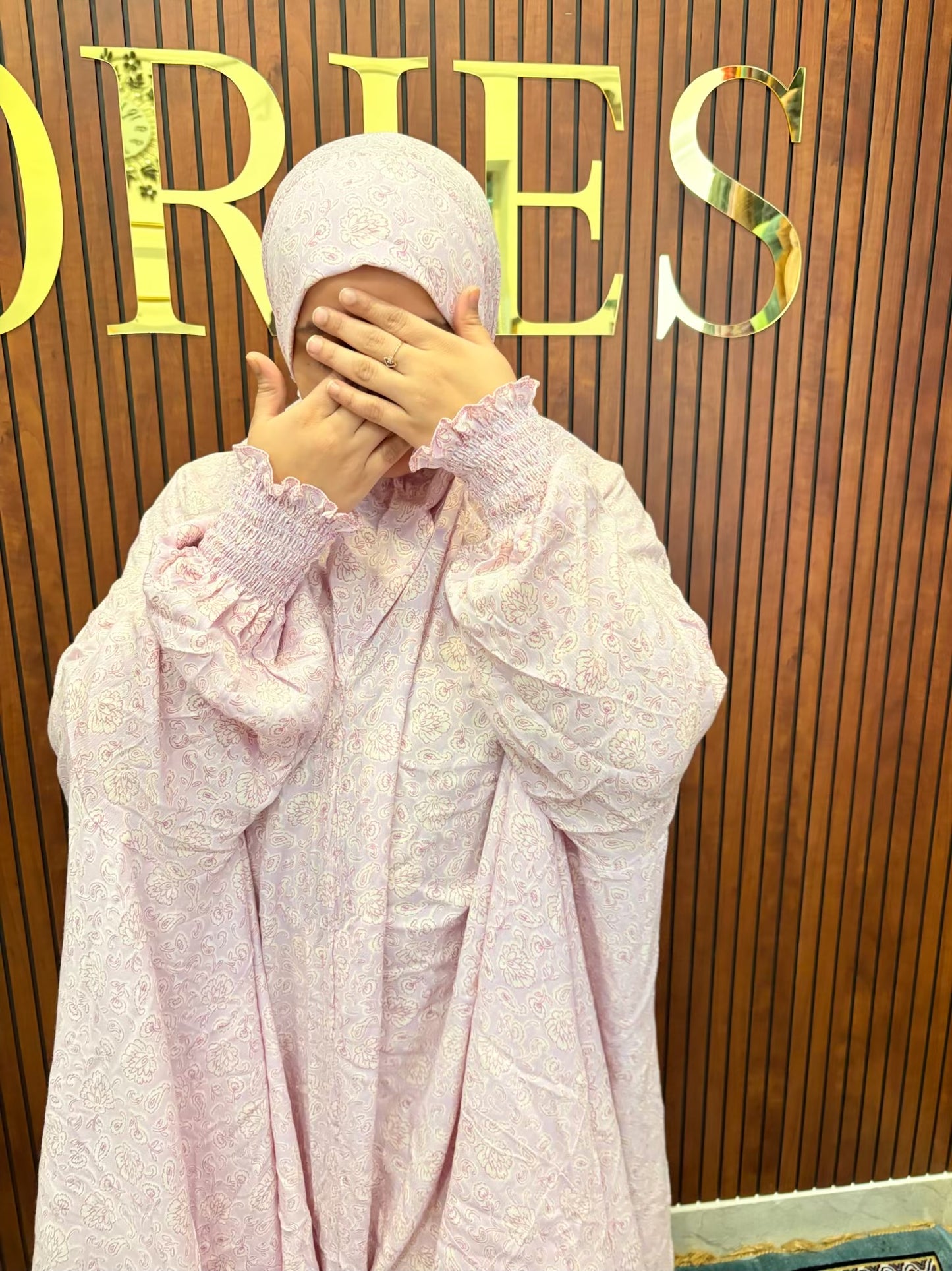 Nadiya Premium Printed Namaz Makhana with Sleeve