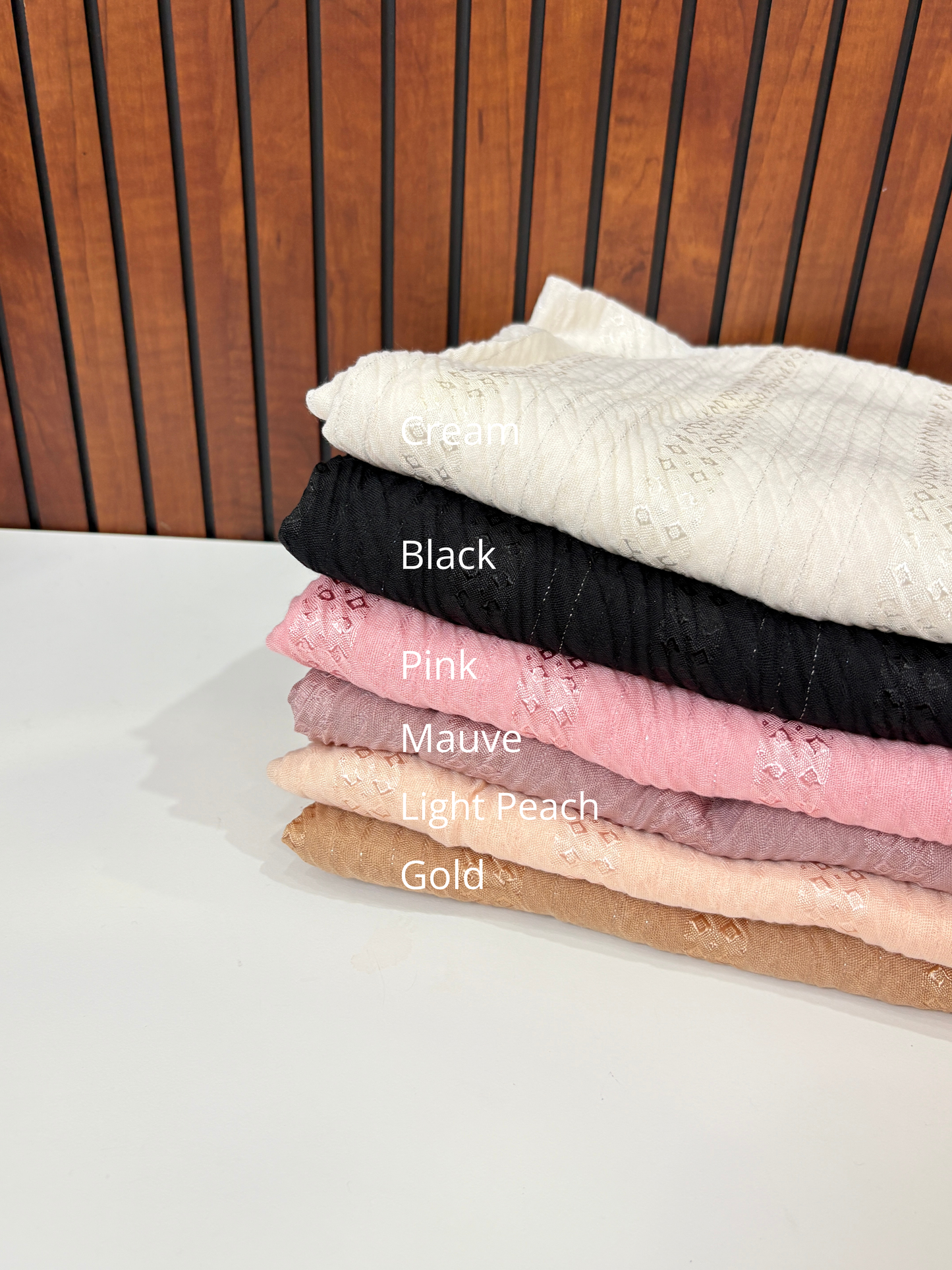 Cotton Textured Hijabs Monsoon 26'