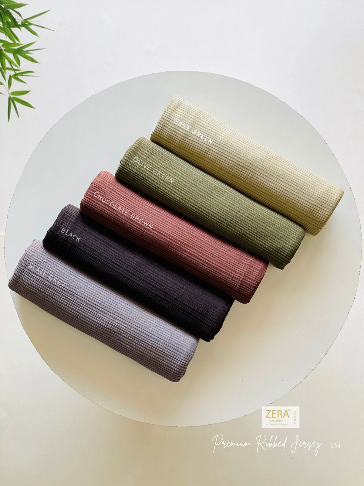 Zera Ribbed Jersey 2M Hijabs