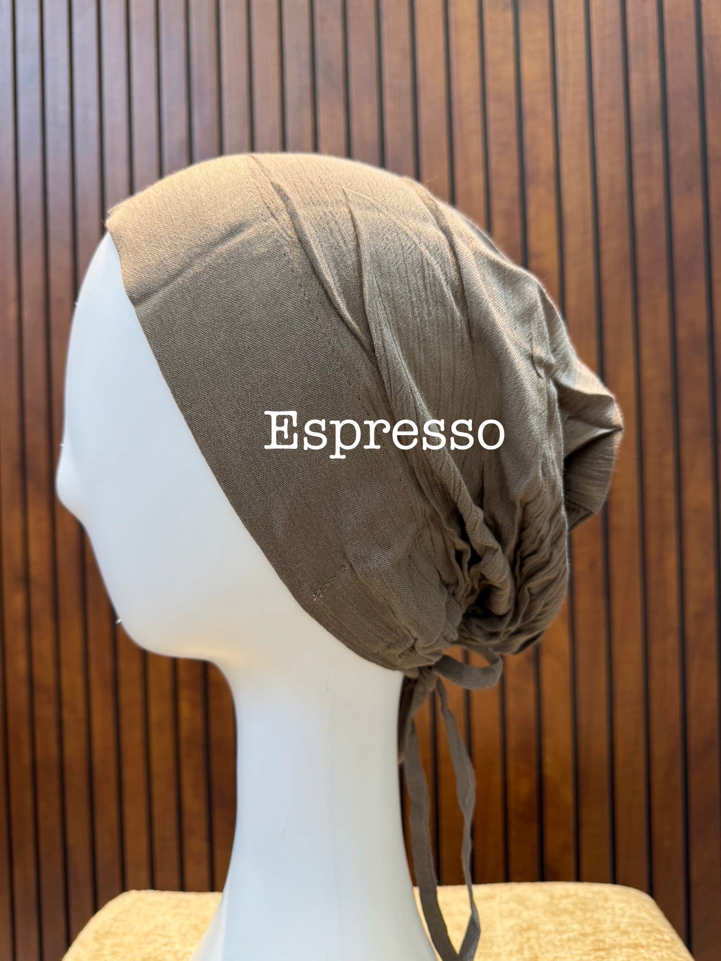 Crushed Rayon Tie Caps