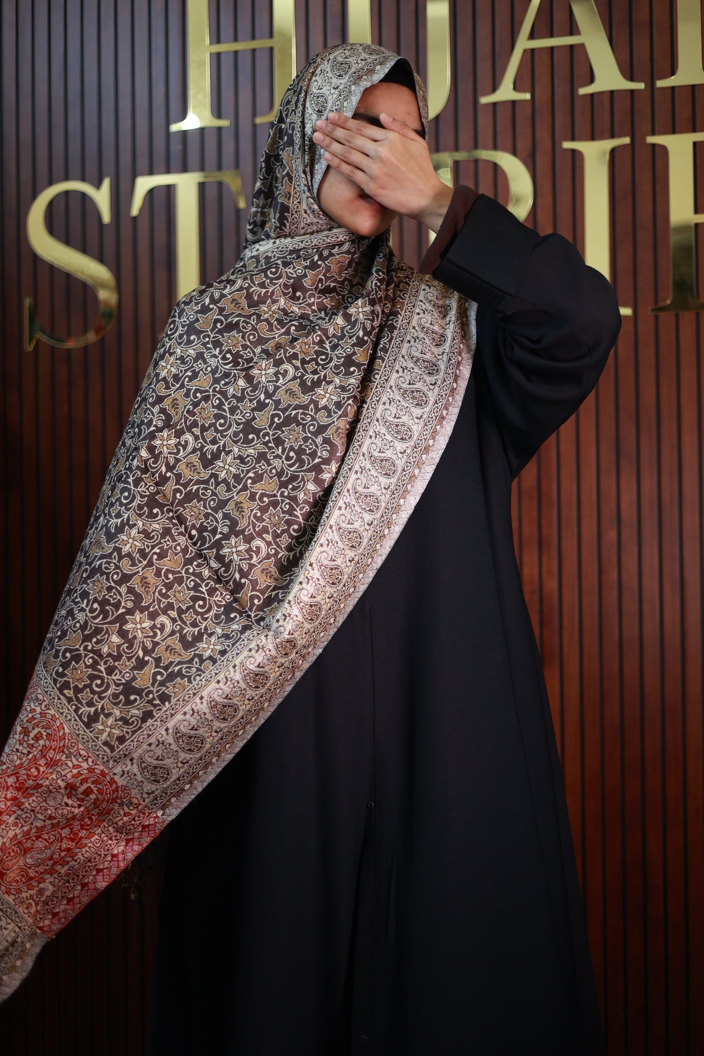 005 Premium Woven Pashmina Shawl Wrap Scarf