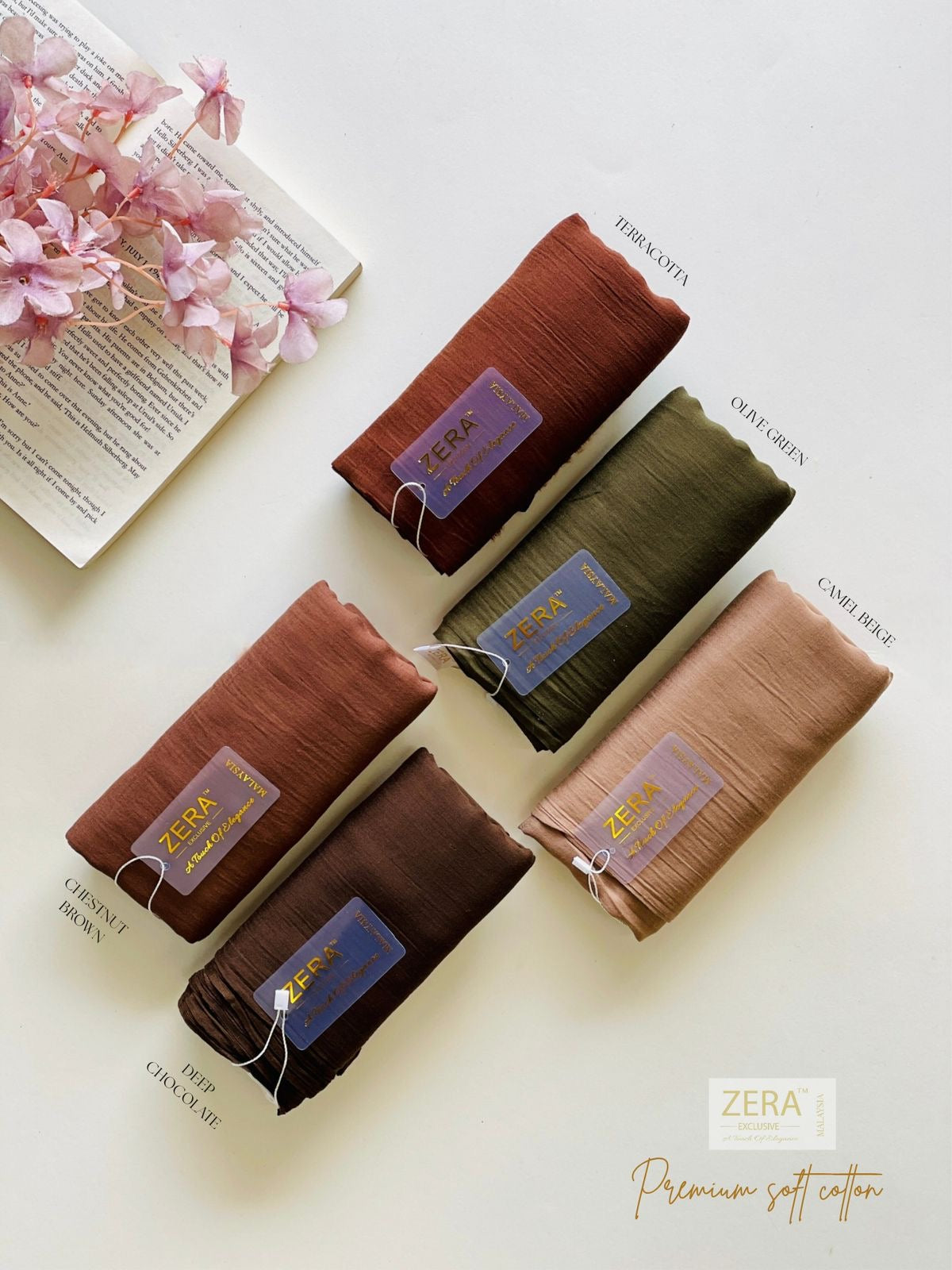 Zera Premium Soft Cotton Hijabs