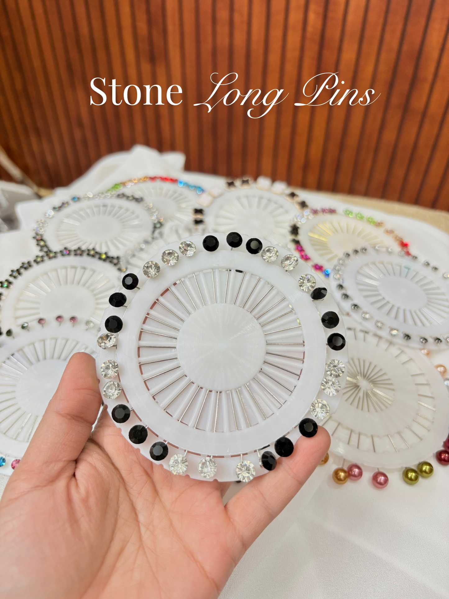 Stone Long Pins