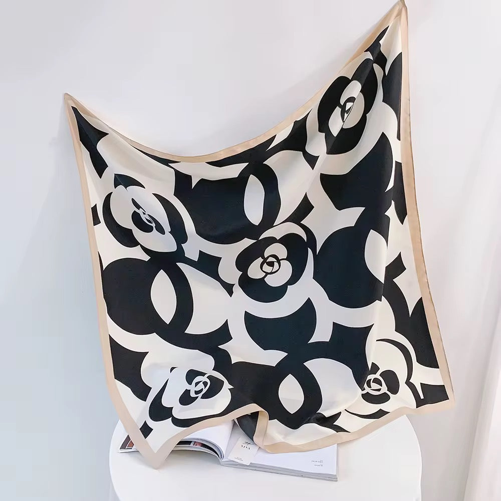 Prairie Rose Square Scarf