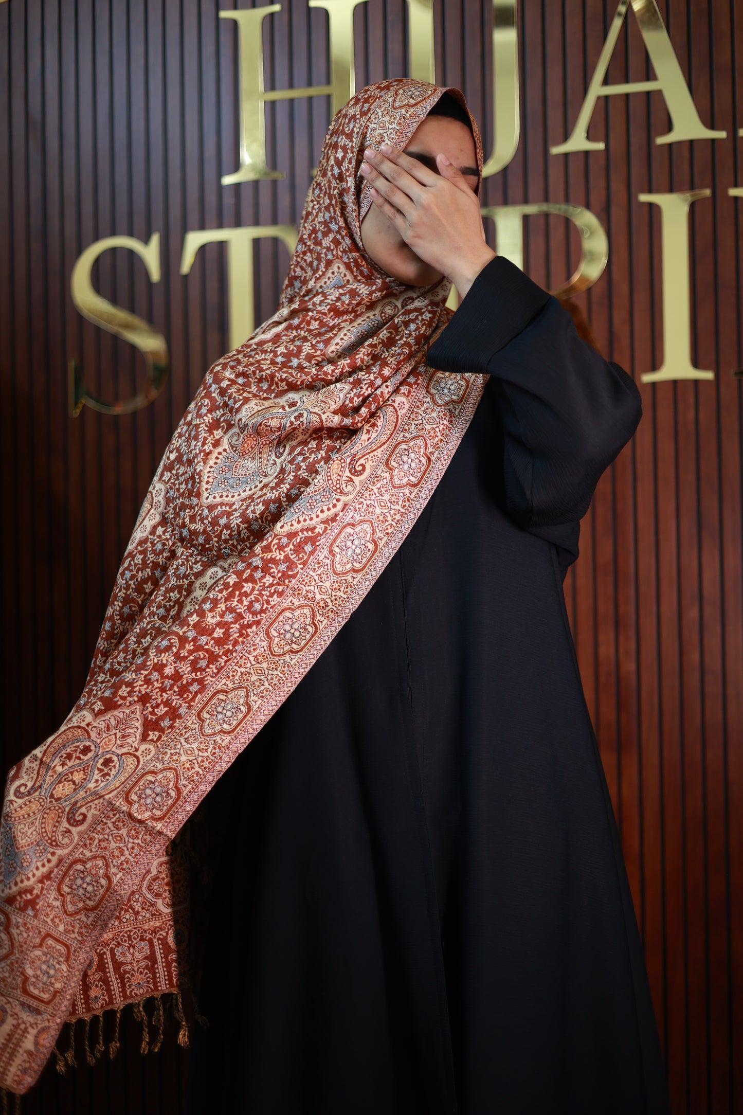 009 Premium Woven Pashmina Shawl Wrap Scarf