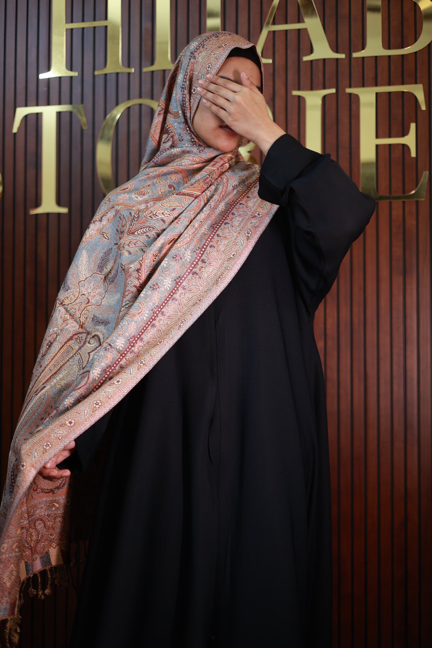 036 Premium Woven Pashmina Shawl Wrap Scarf