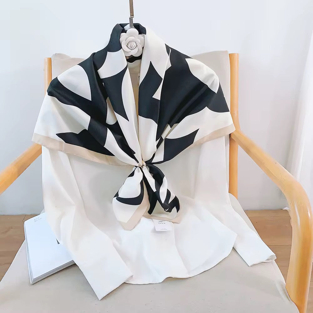 Prairie Rose Square Scarf