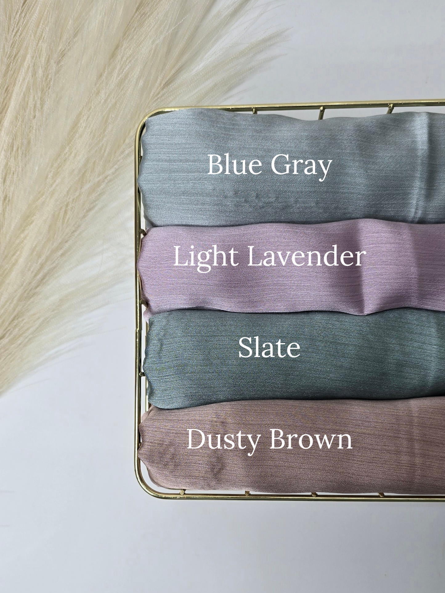 Muna Satin Crochet Hijabs Summer Edition