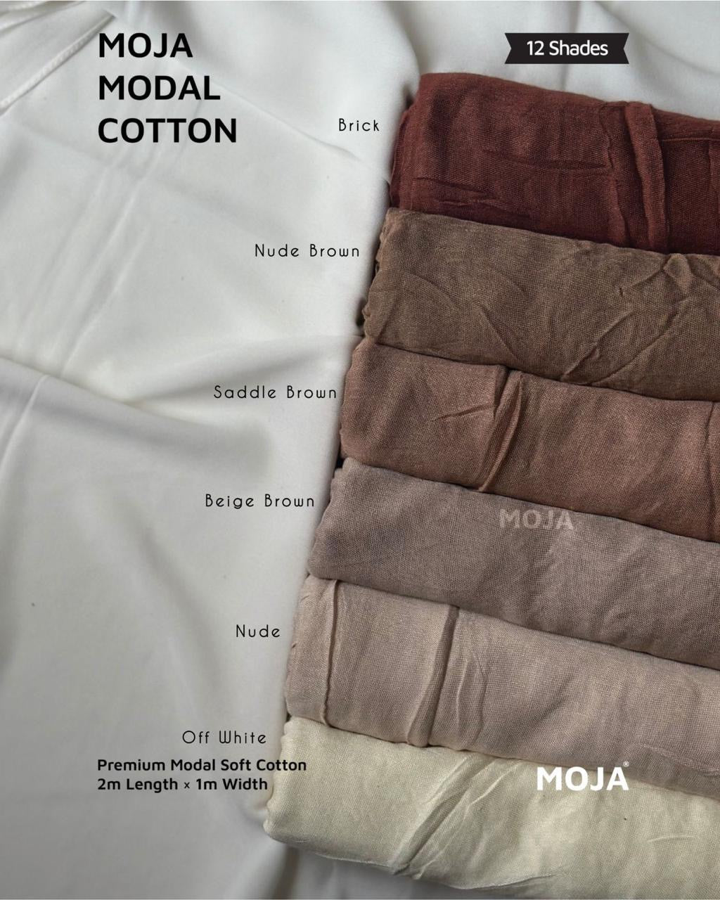 MOJA Modal Cotton Hijabs