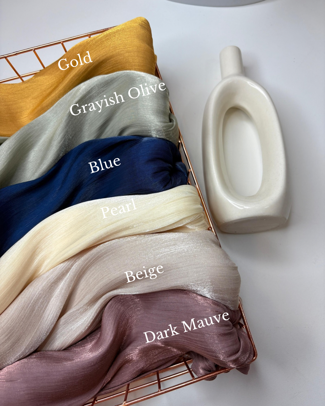 Yusraa Organza Shimmer Hijabs Hitlist
