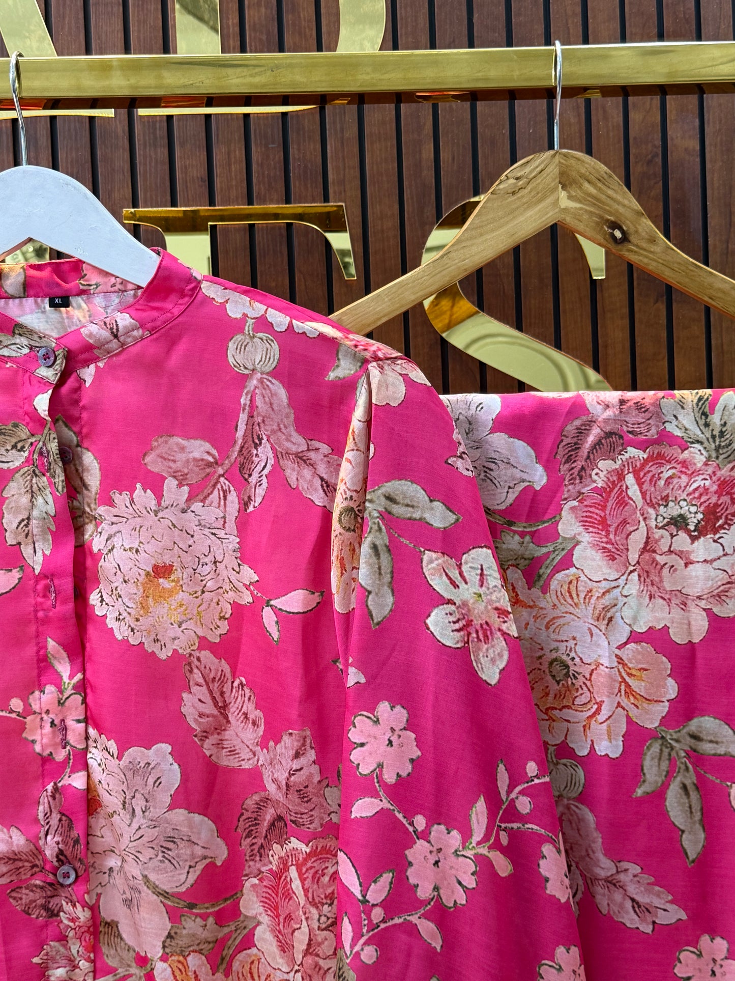 Maya Dusty Rose Maslin Cord Set – Elegant Everyday Wear | Fits up to XL