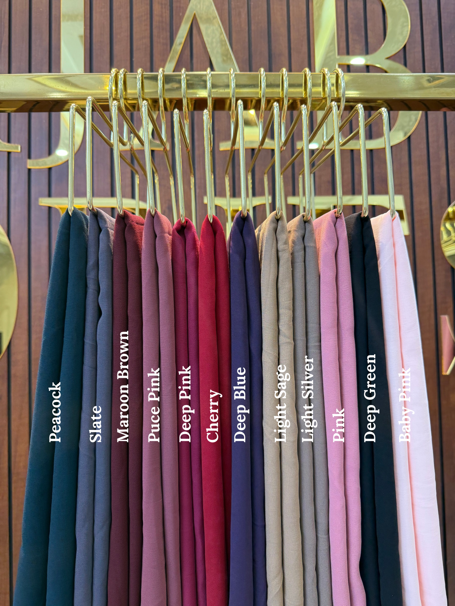 Premium Indian Chiffon Hijabs Monsoon Edition ‘25