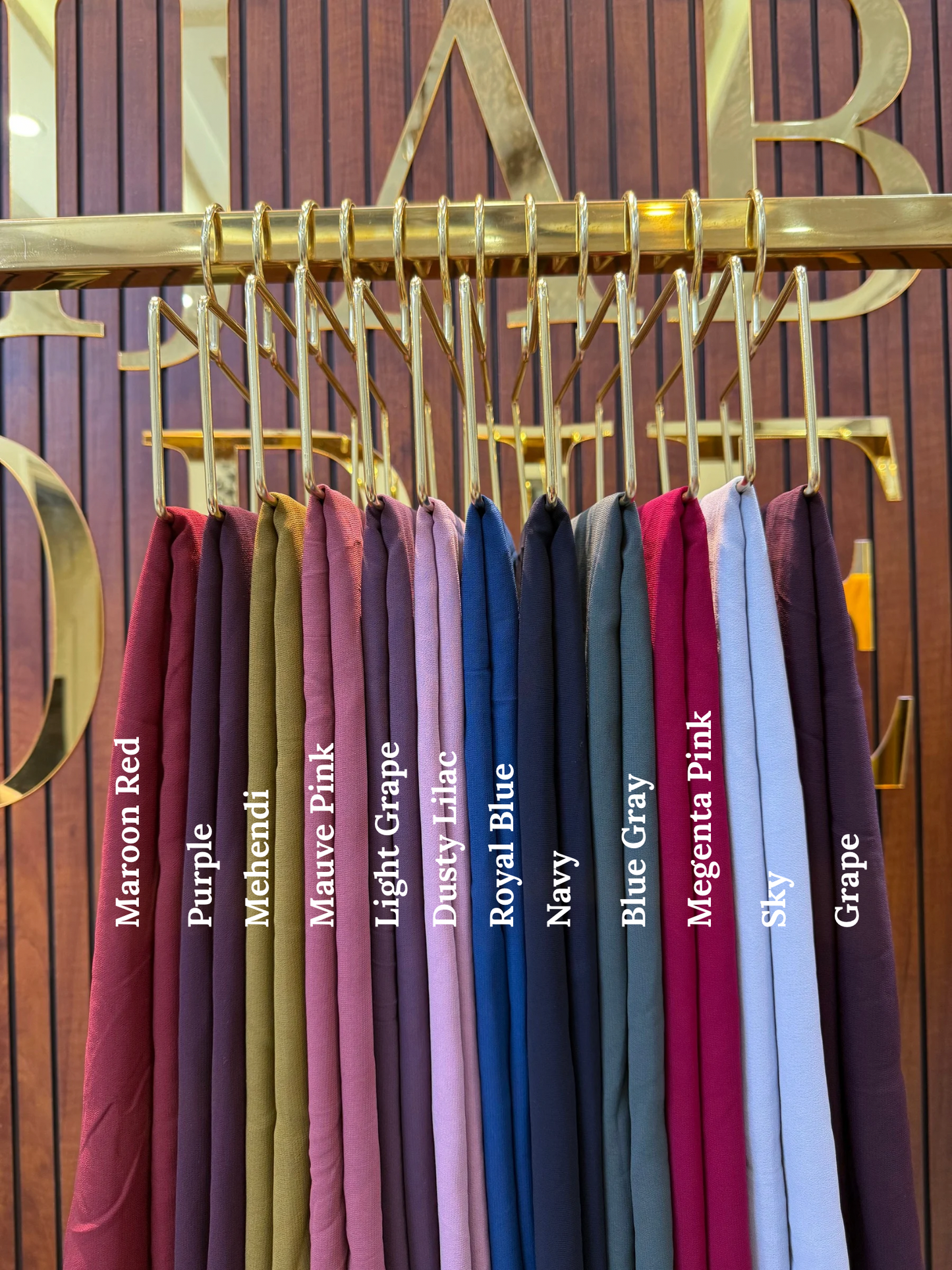 Premium Indian Chiffon Hijabs Monsoon Edition ‘25