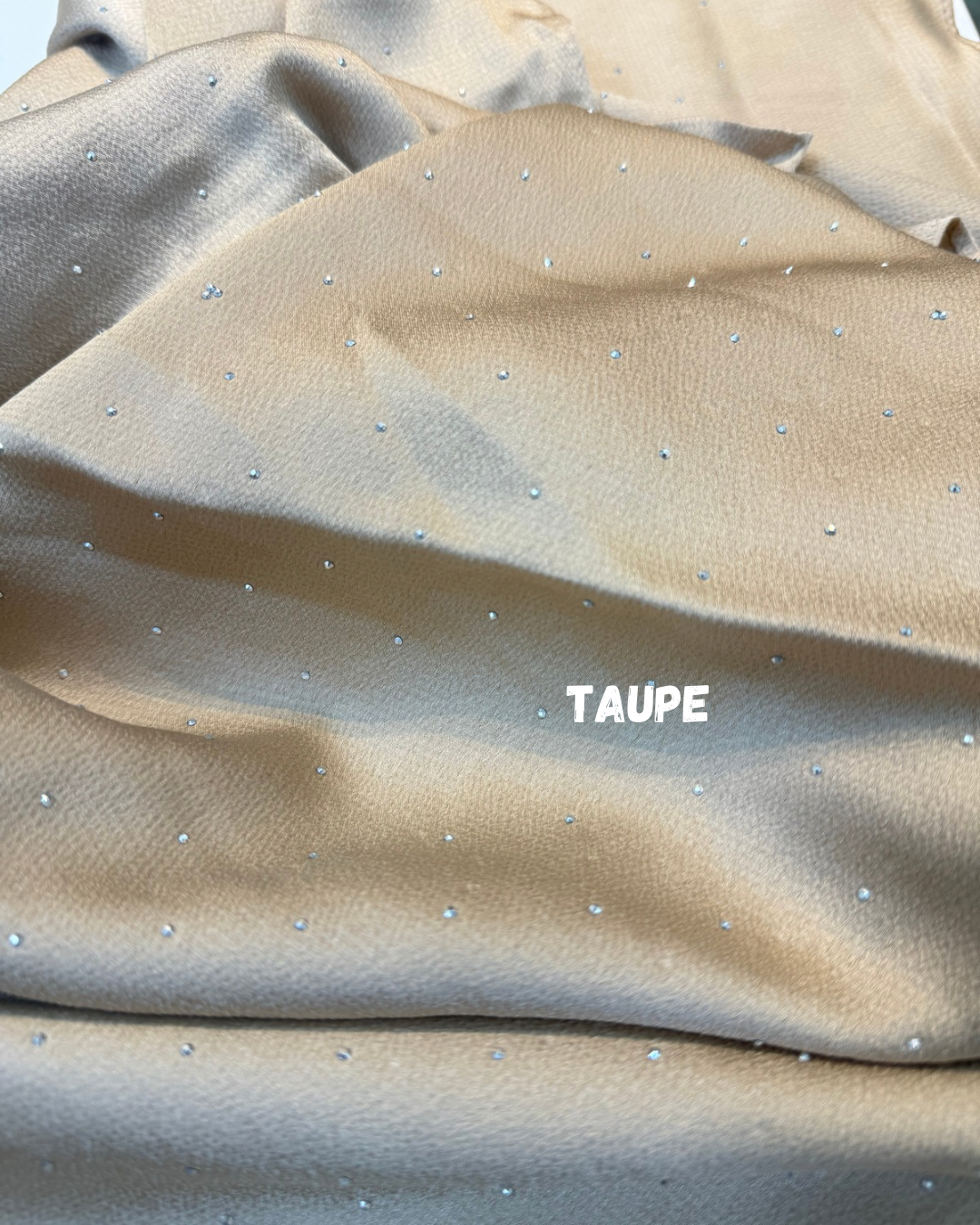 Yusraa Stone Bubble Satin Hijabs Summer Edition 25