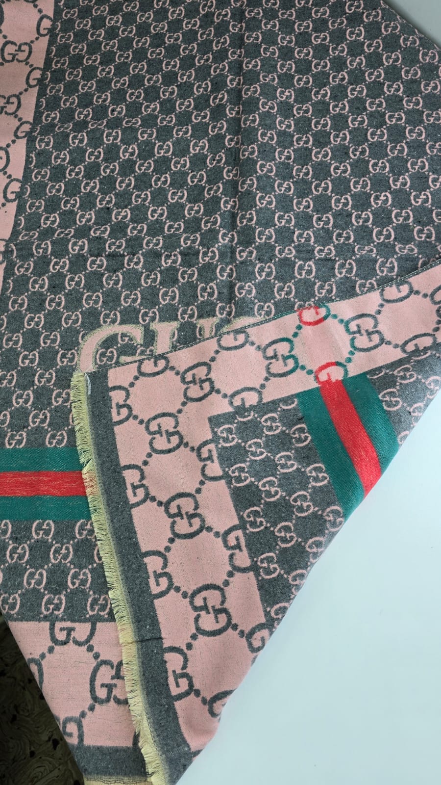 Gray G Brand Printed Winter Shawls