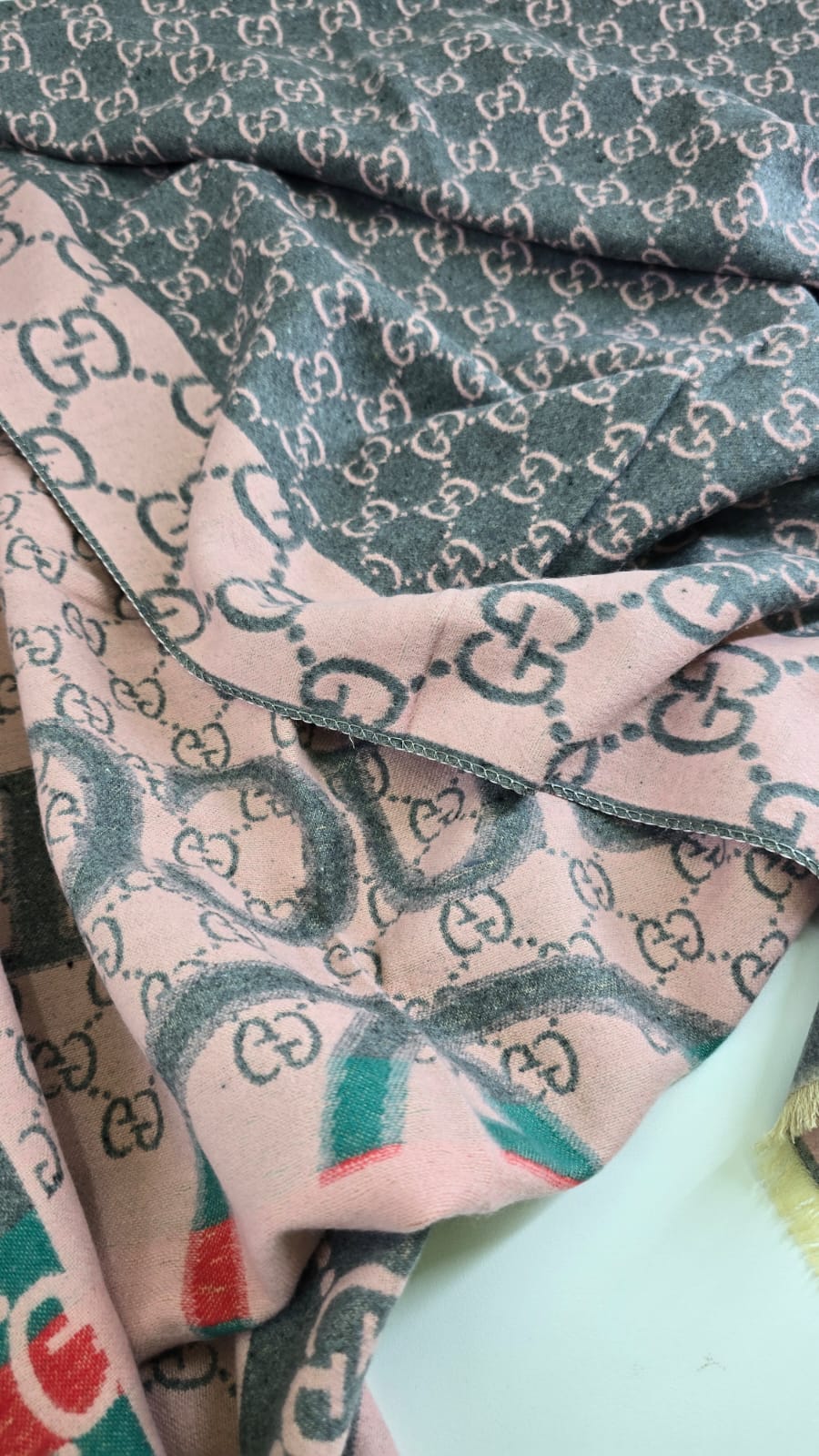 Gray G Brand Printed Winter Shawls