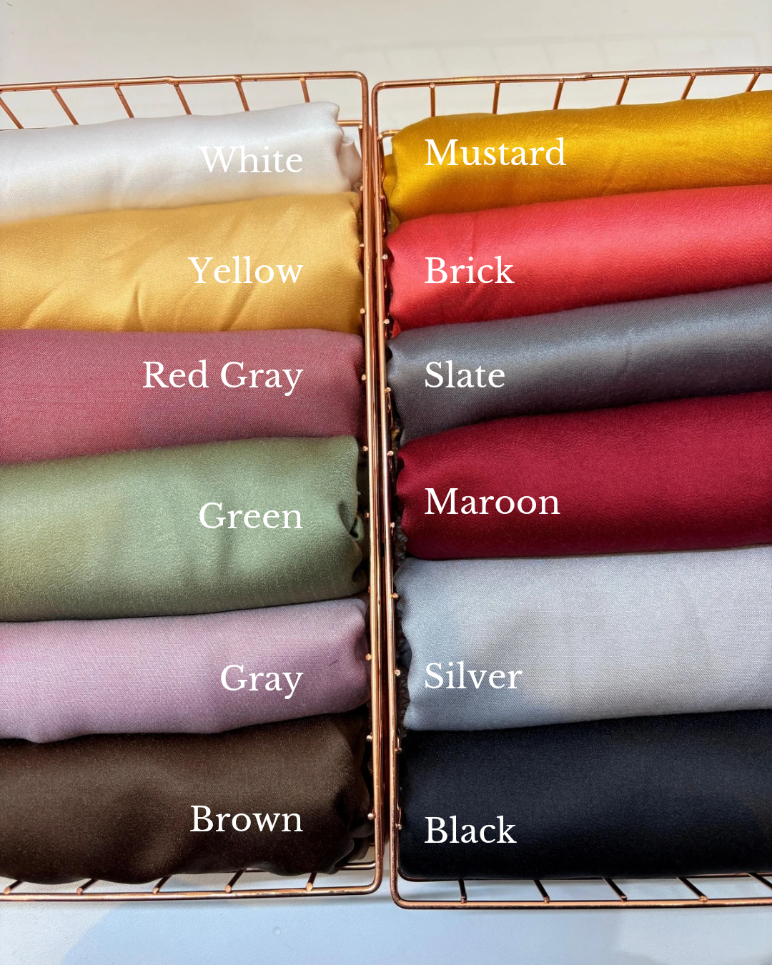 Soft Cotton Satin Hijab