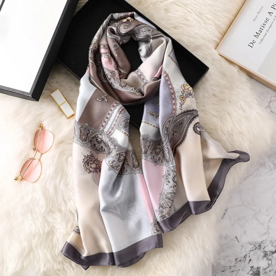 Smooth Silk Hijab for Special Occasions or Daily Wea