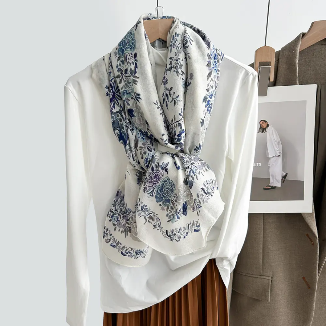 Nightingale Printed Viscose Scarf