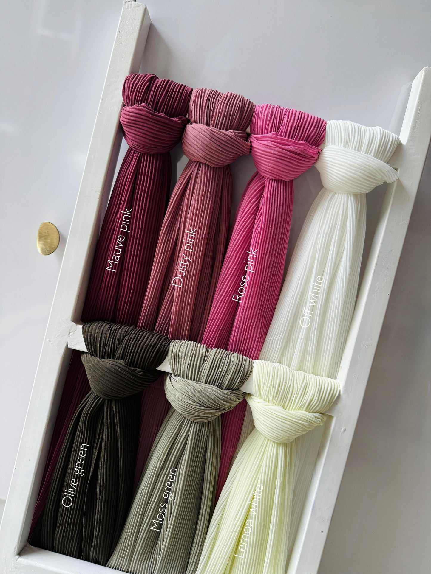 Zera Ribbed Chiffon Hijabs