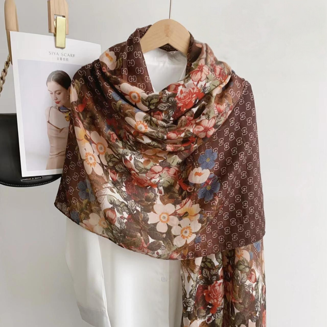 Everyday Viscose Scarf for Modest Fashion – Charcoal Grey Finish