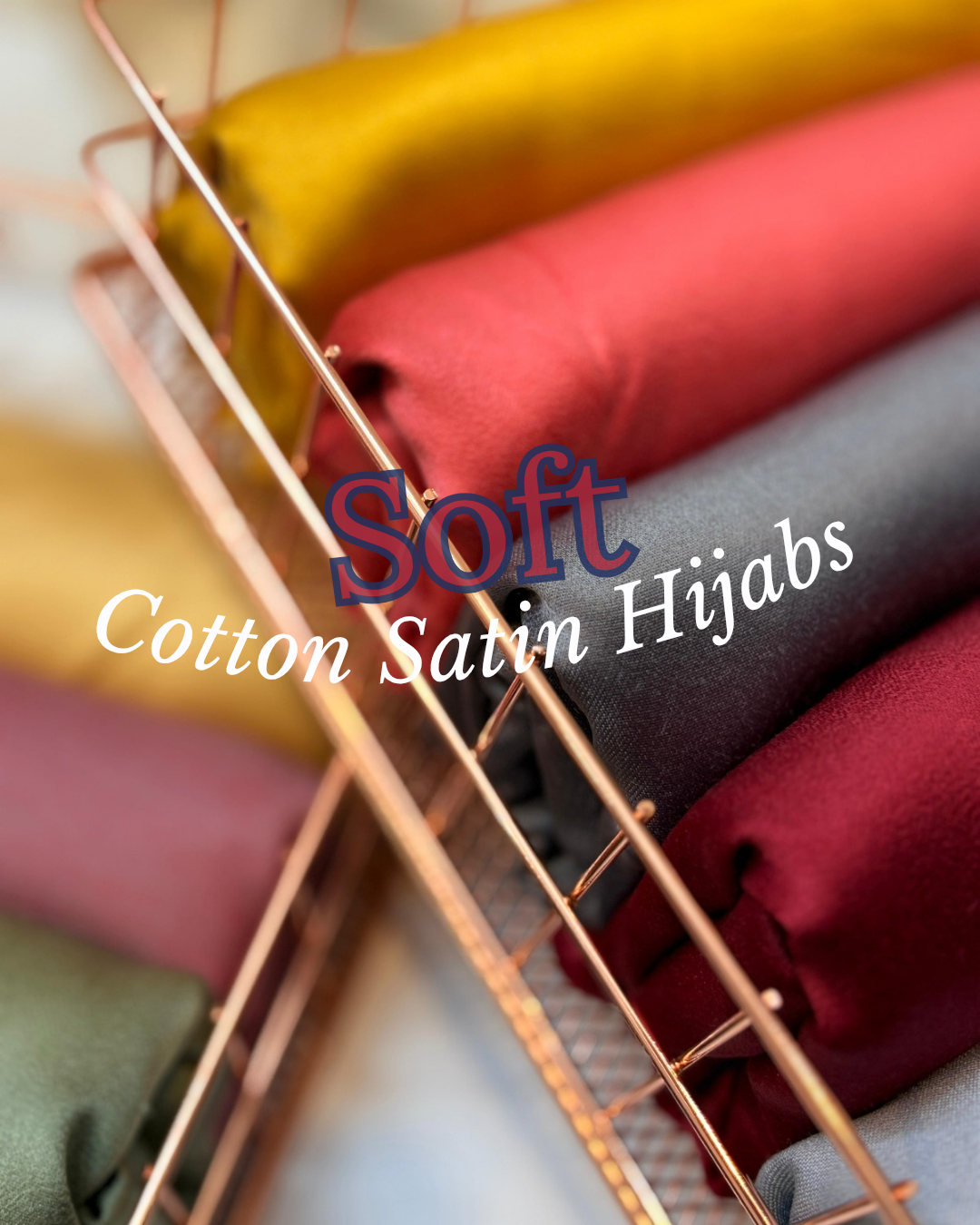 Soft Cotton Satin Hijab