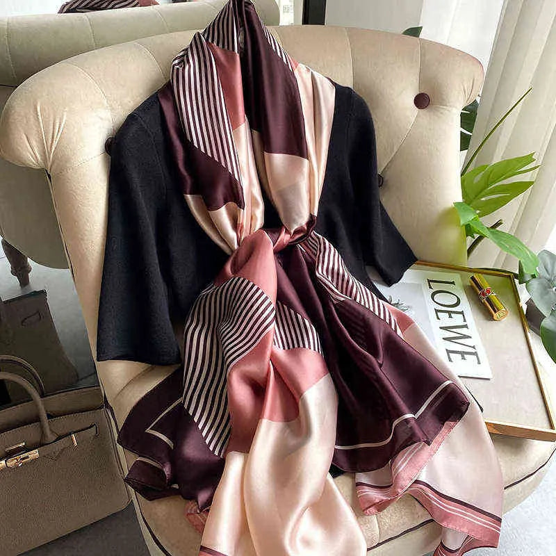 Pink Cozy Printed Silk Scarf