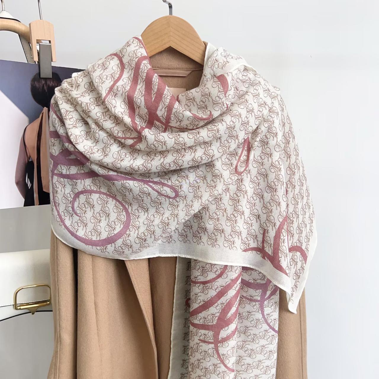 Pink Brand Hit Printed Viscose Scarf