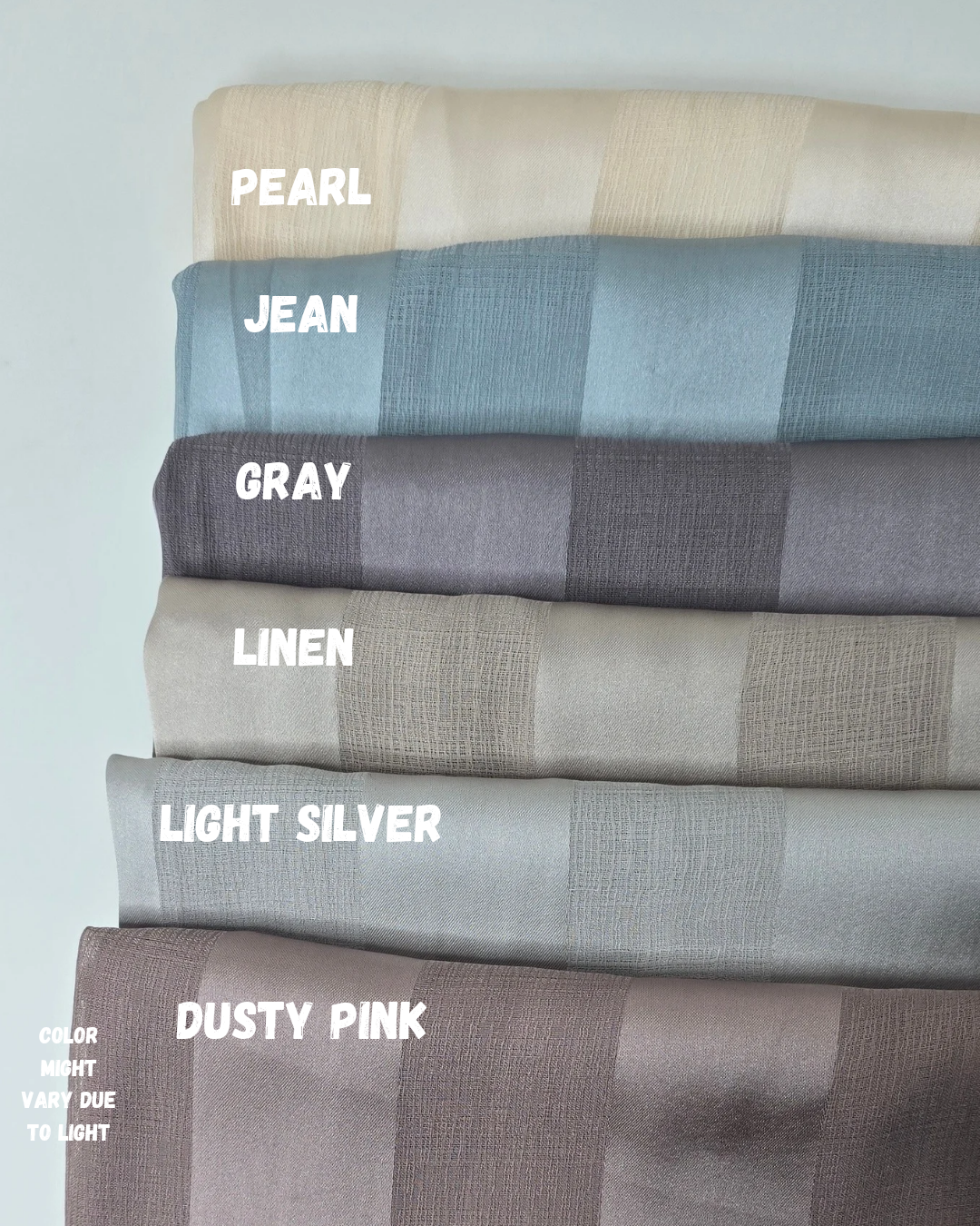 Chiffon Satin Hijabs