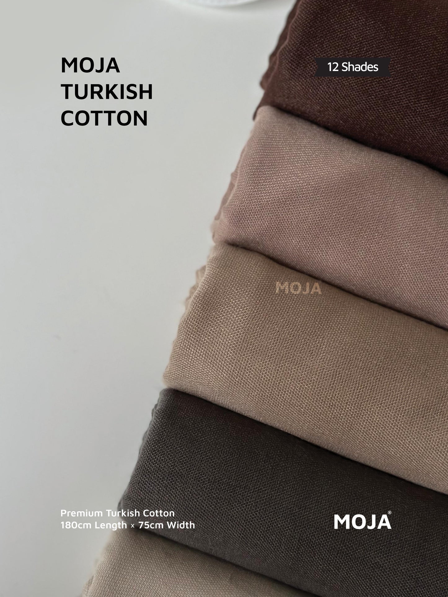 MOJA Turkish Cotton Hijabs