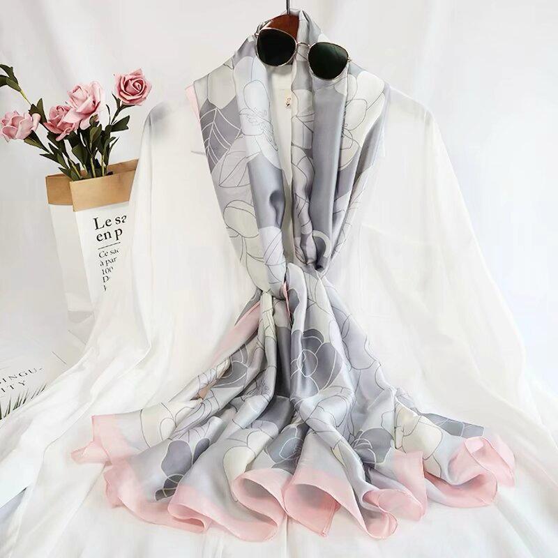 Smooth Silk Hijab for Special Occasions or Daily Wea