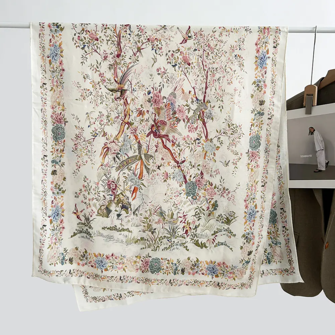 Dream Nightingale Printed Viscose Scarf