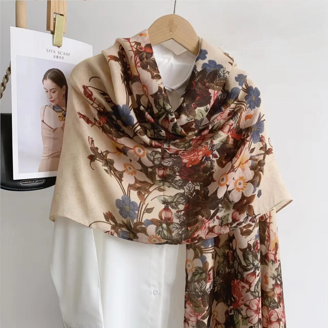 Everyday Viscose Scarf for Modest Fashion – Charcoal Grey Finish