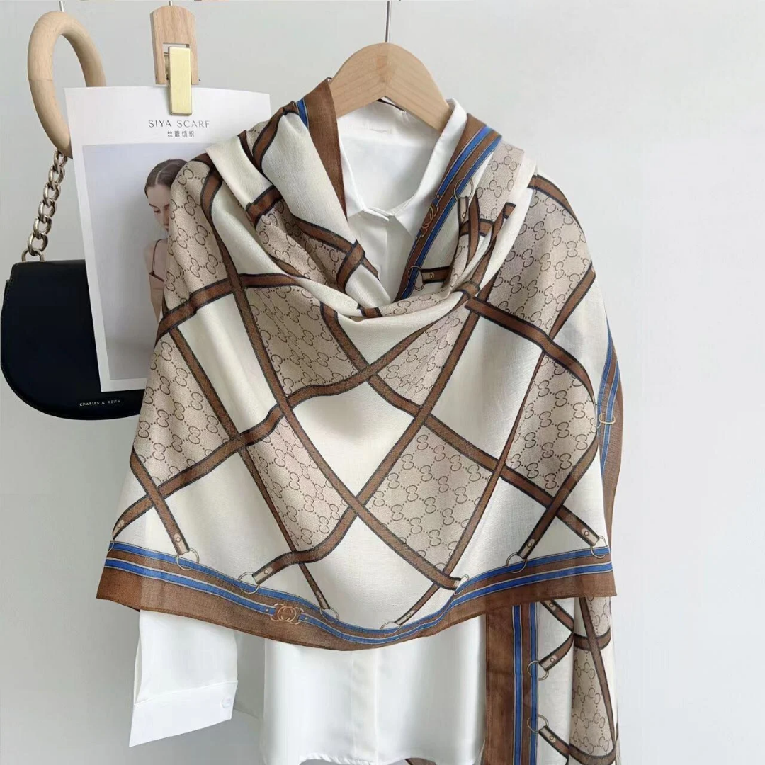 Everyday Viscose Scarf for Modest Fashion – Charcoal Grey Finish