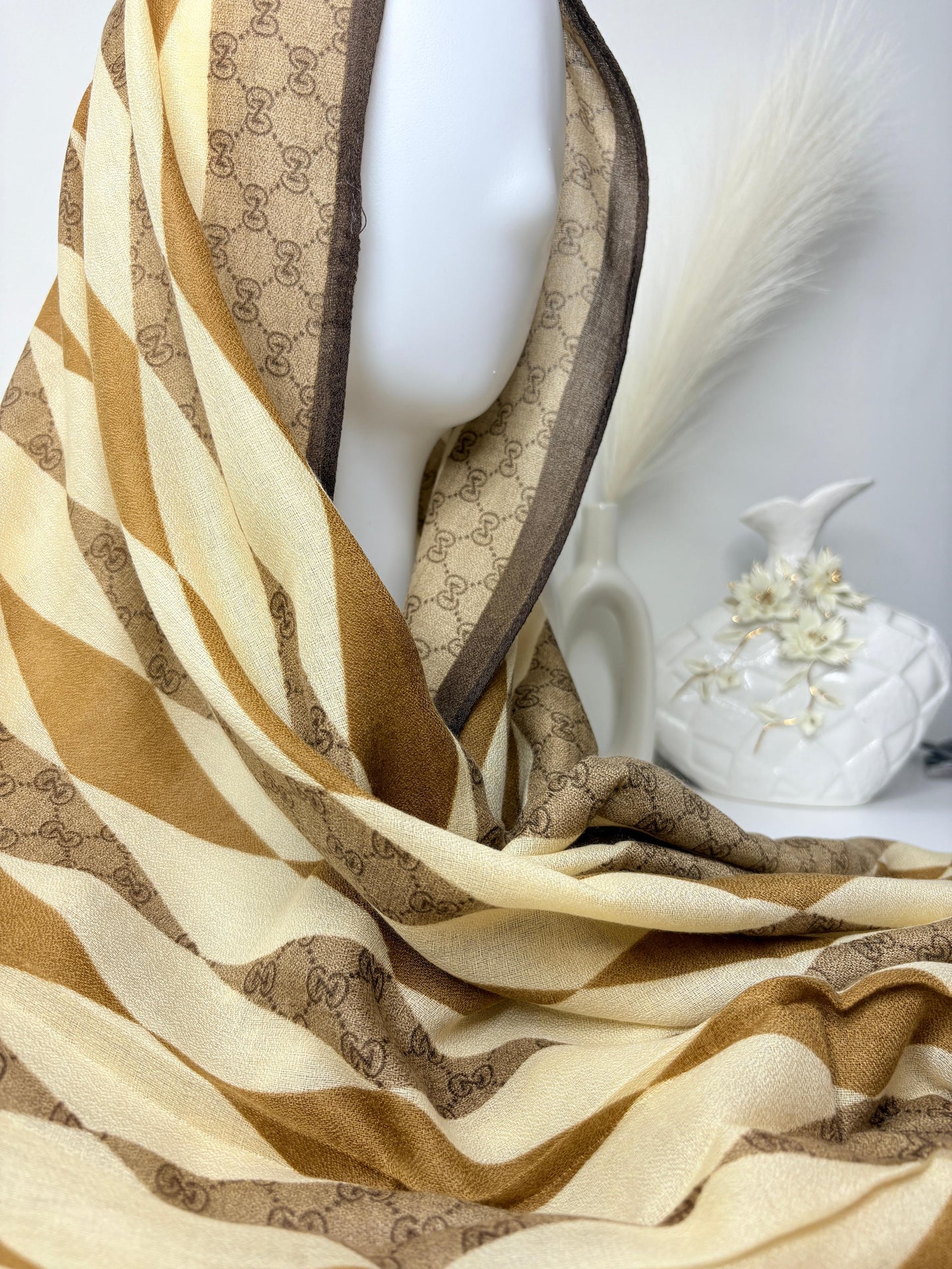 Elysian Printed Viscose Scarf