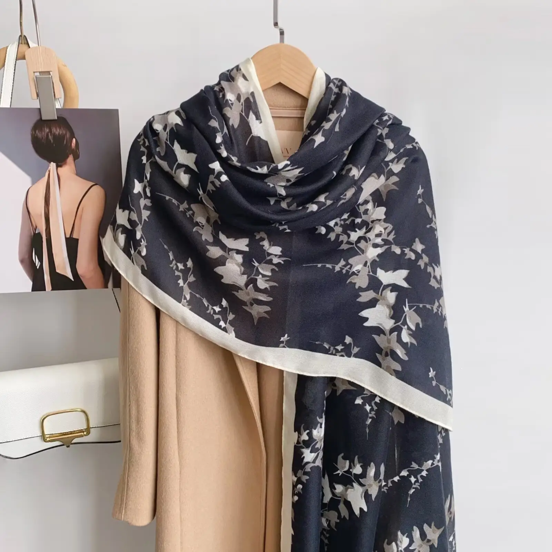 Nura Flow Printed Summer Edition 26’ Viscose Scarf