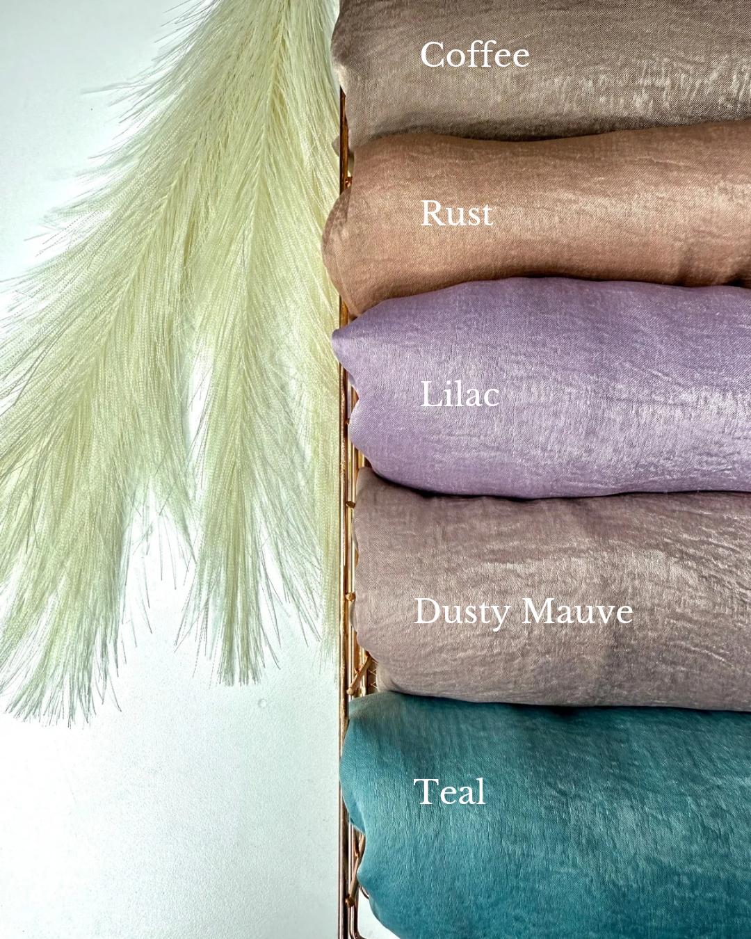 Zera Velvet Satin Hijabs Summer Edition 25